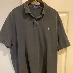 RL short sleeve 2-button placket polo XXL